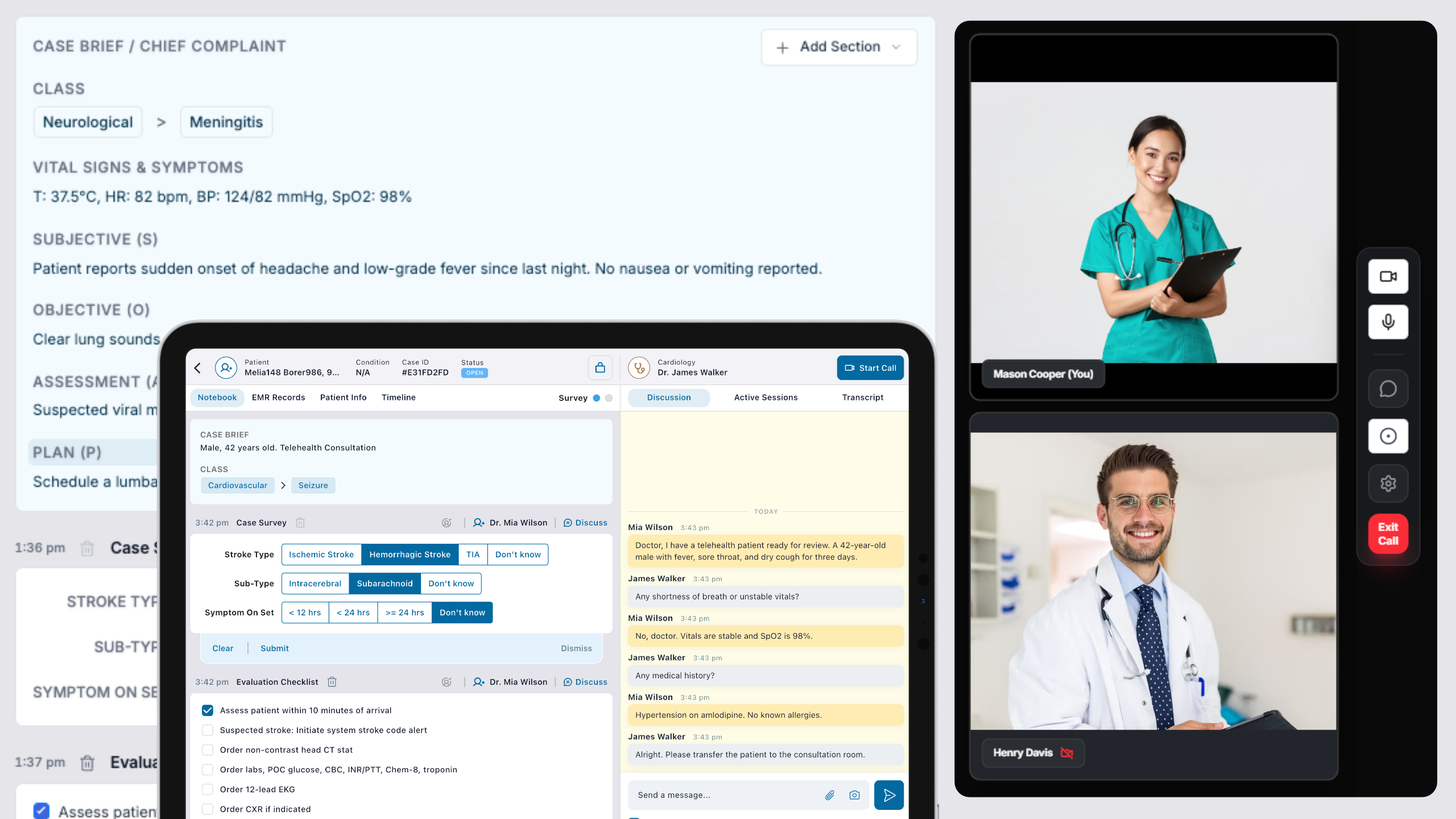 Hospital portal — clinical expertise and patient outcomes